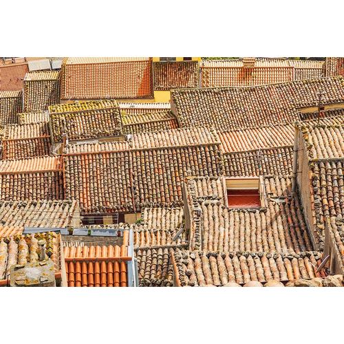 Palermo Province-Gangi View over the rooftops in the town of Gangi in the mountains of Sicily